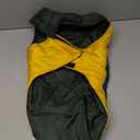 NFL Green Bay Packers Puffer Vest for Dogs & Cats, Size Medium. Warm, Cozy, and Waterproof Dog Coat, for Small and Large Dogs/Cats. Best NFL Licensed PET Warming Sports Jacket