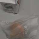 Garkoko Baby Pacifiers 06 Months, One-Piece Soft Silicone Breast-Like Pacifier for Newborn & Breastfed Babies, BPA-Free (1PC-Pacifier-Peach)