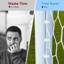 50/100 PCS Soccer Net Clips, 10B3201 Goal Net Clips, Durable Nylon Soccer Goal Lock Net Clips, Football Net Clips for Goal Net Systems
