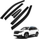 Forester Rain Guards - Window Visors for Subaru Forester 2025-2026, Out-Channel Side Window Rain Guards for Forester, 6PCS, Black, Car Accessories