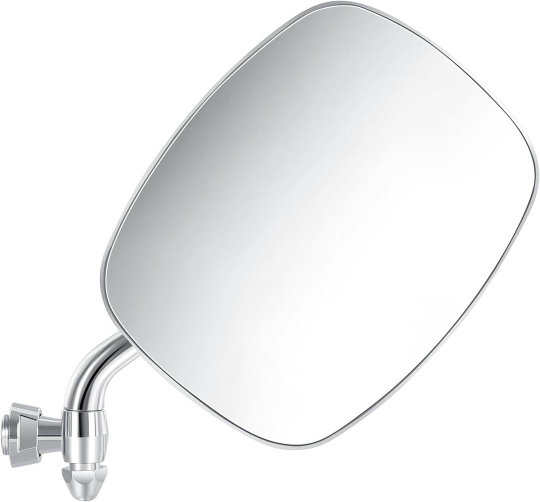 Side View Mirror Right 211857514F Luxury Zinc Diecasting Version(Not Stainless Steel Housing) Chrome For 1968-79 Bus 1973-74 Thing