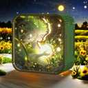 Crafts & Puzzles: 3D Wooden Puzzle Night Light - DIY Wooden Puzzles for Adults - Wooden Puzzles 3D Night Light (Type-1)