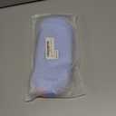 Sylune Knitty Bag  Blue Quilted Makeup Bag for Women, Lightweight Waterproof Cosmetic Organizer, Soft Nylon Travel Pouch, Elegant Gift Choice