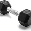 CAP Barbell Coated Hex Dumbbell Weight | Multiple Options (12 lb)