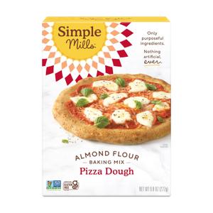 Simple Mills Almond Flour Baking Mix, Cauliflower Pizza Dough - Gluten Free, Vegan, Plant Based, 9.8 Ounce (Pack of 1) (EXP 11/06/26)