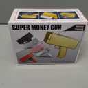 Sopu Make it Rain Money Gun Paper Playing Spary Money Toy Gun, Prop Money Gun Cash Gun Toy Party Supplies (Metallic Gold)