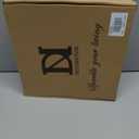 Christmas Wreaths for Front Door Outdoor, 24 Inch Artificial Xmas Winter Wreath, Christmas Wreath for Indoor Window, Wall, Porch, Mantel Decor, Decorated with Pine Cones, Bells & Red Bows Decorations (Red and Beige)