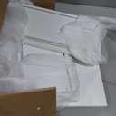 Lavish Home 2-Drawer Wooden File Cabinet with Lock, White, 16” x 27”, 15.75” x 15.75” x 27”