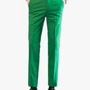 UNINUKOO Mens Classic Suit Pants Straight Fit Modern Formal Dress Pants Separate Trousers, 2XL