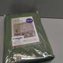 MIULEE Velvet Curtains Olive Green Elegant Grommet Curtain Thermal Insulated Soundproof Room Darkening Curtains/Drapes for Classical Living Room Bedroom Decor 52 x 84 Inch Set of 2