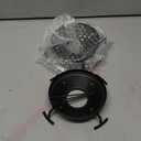 Geelin 3 Pack Hummingbird Feeder Bottom Base Replacement Parts Set Metal Top Hummingbird Feeder Accessories for Bird Feeders Base Metal Top Cover 4 Perches 4 Flower Ports and Brush Only(Black)