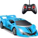 Remote Control Car, 2.4Ghz 1/18 Scale Model Racing Car Toys, RC Car for Kids and Boys with Cool Led Lights, Hobby RC Cars Toys Birthday Gifts for Age 3 4 5 6 7 8-12 Year Old Boys Girls
