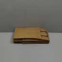 50-Pack Brown Paper Bags with Handles Bulk, 8x4.25x10.5 Inches,Medium-sized Gift Bags with Handles for Party FavorsTake-OutGrocery Shopping & RetailReusable & Durable