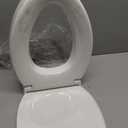 KOHLER 25875-0 Hyten 3" Height, Elevated Soft Close Elongated Toilet Seat, Contoured Seat with Grip-Tight Bumpers, Quick-Attach Hardware, No Slam Toilet Seat, White