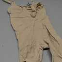 BRABIC Waist Trainer Bodysuit for Women Tummy Control Shapewear Round Neck Seamless Butt Lifter Full Body Shaper (Large, Beige Mid Thigh)