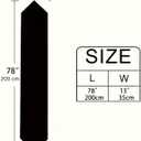 Generic 1 Pack Chinese Style Floral Table Runner, Fabric TV Bedside Cabinet Dust Proof Long Strip Table Cloth, Table Topper, Home Kitchen Decor, Blue