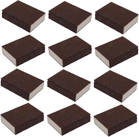 XYWHPGV 3 Pieces Scrub Pads, Non-Scratch Scrubbing Sponges, Scrubbing Pads 2.7" X 2.7", Cleaning Pads for Kitchen Scrubbing, Washing Dishes, Cleaning(C941d 8d947 3bce2 e0e