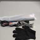 MiroPure Flat Iron Hair Straightener, 1 Inch Titanium Plates Hair Straightener with 15S Heat-up, Professional MCH Ceramic Negative Ion Hair Iron Dual Voltage for Women Hair with Auto Shut-Off (Black)