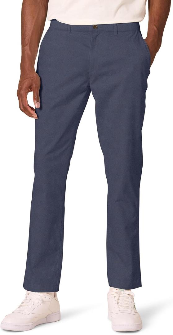 Amazon Essentials Men's Athletic-Fit Chino Pants (Blue), 36W X 31L
