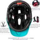 Kids Helmet, SIFVO Kids Bike Helmet Boys and Girls Bike Helmet with Cool Visor Helmet for Kids 5-14, Kids Bike Helmets Youth Bike Helmet Adjustable & Lightweight Size: Medium: 19.69"-22.44"(50-57cm)