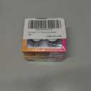 Andrea Strip Lash False Eyelashes 100 - Black, Dramatic Full Volume & Long Length, Reusable Lashes, 4PCS, Pack Of 2