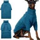 ASENKU Extra-Large Dog Sweater, Dog Sweaters for Extra Large Dogs, Pet Sweatshirt Apparel Turtleneck Pullover Winter for Doberman, Great Dane ( 3XL)