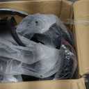 BOLISS 400lbs Mid Back Mesh Ergonomic Drafting Chair for Standing Desk Office Wide Chair Built-in Lumbar Support Big Adjustable Foot Ring Height Adjustable Armrest (Black)