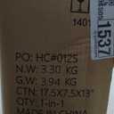 Somikis 3ft Pre-Lit Premium Artificial Mini Christmas Tree with 85 LED Lights and Realistic Nordic Spruce, Solid Cement Burlap Base Basin, for Xmas Home, Office, Tabletop, Party Decoration