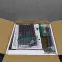 AZERPIAN Plant Stand 5 Tier Indoor Metal Flower Shelf for Multiple Plants Corner Tall Flower Holders for Patio Garden Living Room Balcony Bedroom, Black (5 Tier-Black)