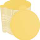 200 Pcs 3.1 Inch Mini Cake Boards Mousse Cupcake Base for Wedding Birthday Party Mousse Cupcake Dessert Displays Tray, Gold 8cm