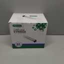 HiMo Pack of 50 - 60mL Luer Lock Syringe without Needle Large Plastic Sterile Syringes with Cap 50mL/60cc