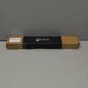 Spreader Bar Stainless Steel Vintage Black Bar with 2pcs Adjustable Straps,Sports Aid Training Fitness Gear Pilates Aid Kit, Home Restore Pilates Indoor Yoga Set