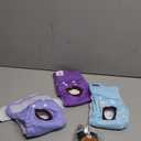 CuteBone Dog Diapers Female Washable Small Medium Large 3 Pack Reusable Doggie Diapers Puppy Period Pants for Doggy Heat Cycle Peeing D11M