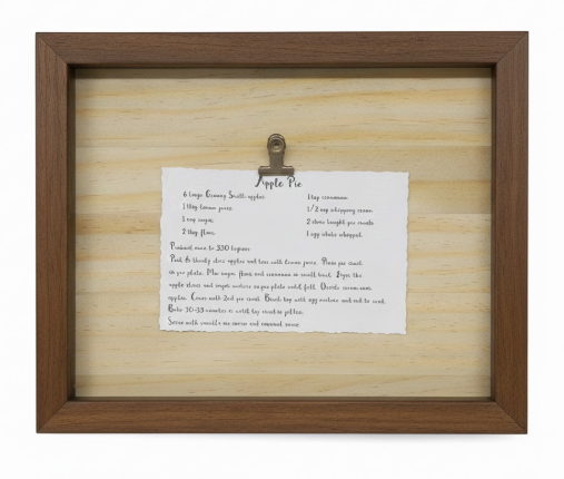 DI CA 10x8 RECIPE CARDS SHADOWBOX ART