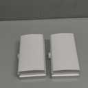 Outlet Cover BOX Baby Proofing (2 Pack) Patented Dual-Lock for Much Better Toddler Proofing, Easier Operation, Simple 3 Step Install with Included Screws. Provides Extra Space Inside for Plugs (White)