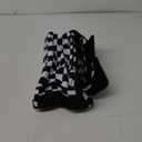 TOPDesign Universal Baby Stroller Organizer, Stroller Caddy with Detachable Mesh Bag & Heightened Insulated Cup Holders & Non-Slip Secure Hooks Accessories, Fits Most Strollers (Checkerboard)