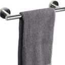 TocTen Bath Towel Bar - Thicken SUS304 Stainless Steel Bathroom Towel Holder, Towel Rod for Bathroom Heavy Duty Wall Mounted Towel Rack Hanger (12IN, Chrome)