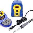 Hakko FX888DX-010BY - Digital Soldering Station with Rotary Encoder (Blue/Yellow Housing) (Standard)