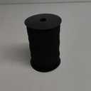 Bias Tape Double Fold 1 inch, Double Fold Bias Binding Tape 55 Yards (Black) and 4 Pieces Sewing Fabric Chalks for Crafts, Sewing, Seaming, Hemming, Piping, Quilting.