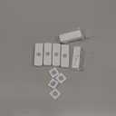 eMylo Zigbee Motion Sensor, Smart Motion Detector, Indoor Motion Sensor, PIR Motion Detector Alert Smart Motion Sensor Security System, Zigbee Hub Required, Compatible with Alexa and Google(4 Packs)