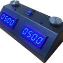 ZmartFun II Digital Chess Clock - Black/Blue