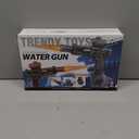 Automatic Electric Water Gun for Adults and Kids, Blue with LED Lights