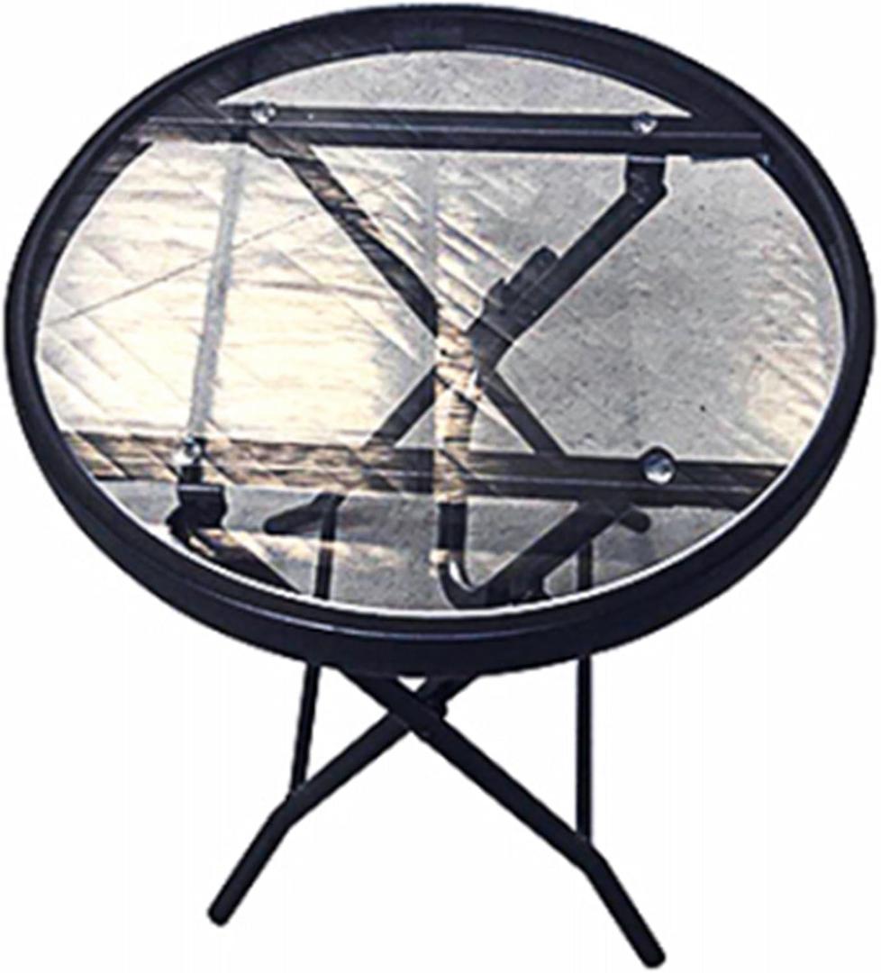 Four Seasons Courtyard RXTV-1930-FST Marbella Side Table, Steel, 16 in. Round - Quantity 1