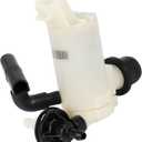 Windshield Washer Pump Motor 76806-TK6-A12 Car Windshield Cleaning Washer Pump for Honda Fit 2009-2013 Plastic Black White