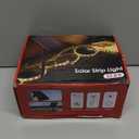 Solar Rope Lights Outdoor Waterproof 32.8 FT, White 6000K 600LED Strip Lights Solar Powered with 4 Modes for Patio, Garden, Landscape Lighting