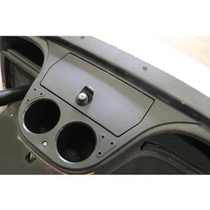 Red Hawk DASH-0092 Dash Compartment Compatible With/Replacement For Yamaha Drive Black Finish Golf Carts