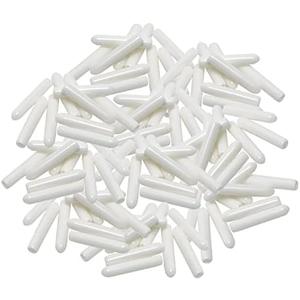 Cenipar Dishwasher Rack Tine Prong Repair End Cover Caps White (100pcs) Anti Slip 1 inch Round Tips