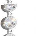 Sliner Disco Ball Moon Phase Hanging Pendant Handmade Sun Catcher for Windows Indoor Windows Ornament Party Christmas Wedding Holiday Decorations Gifts
