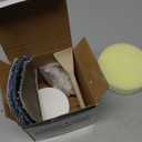 Leather Recoloring Balm, Leather Color Restorer Conditioner, Leather Restorer for Couches Paint, Leather Scratch Remover, Scratch Leather Faded Repair Kits for Vinyl Furniture (White, 75ML)