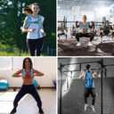 Weighted Vest, 6lb/8lb/12lb/16lb/20lb/25lb/30lb Weight Vest with Reflective Stripe, Weighted Vest for Men Women Workout Equipment for Strength Training, Running, Jogging, Fitness, Weight Loss (Blue with Bag, No Mesh Pocket)